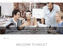 Tablet Screenshot of inductsoftware.com